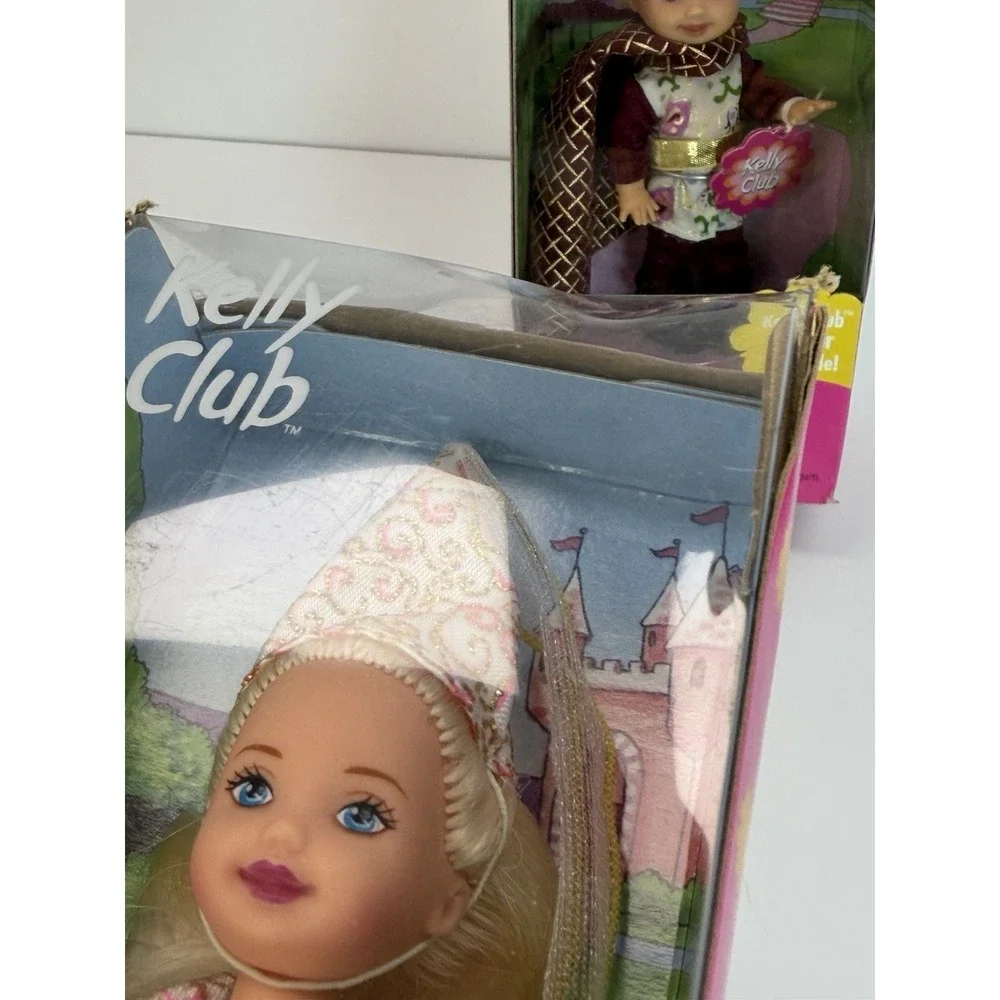 Kelly Club Dolls Princess Kelly Prince Tommy Mattel 1999 Vintage Toys Lot